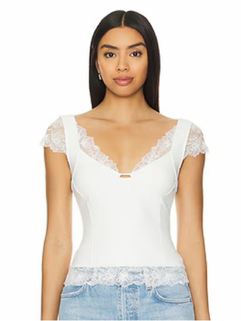 SOLD - Free People X Intimately FP Better Not Cami in Ivory